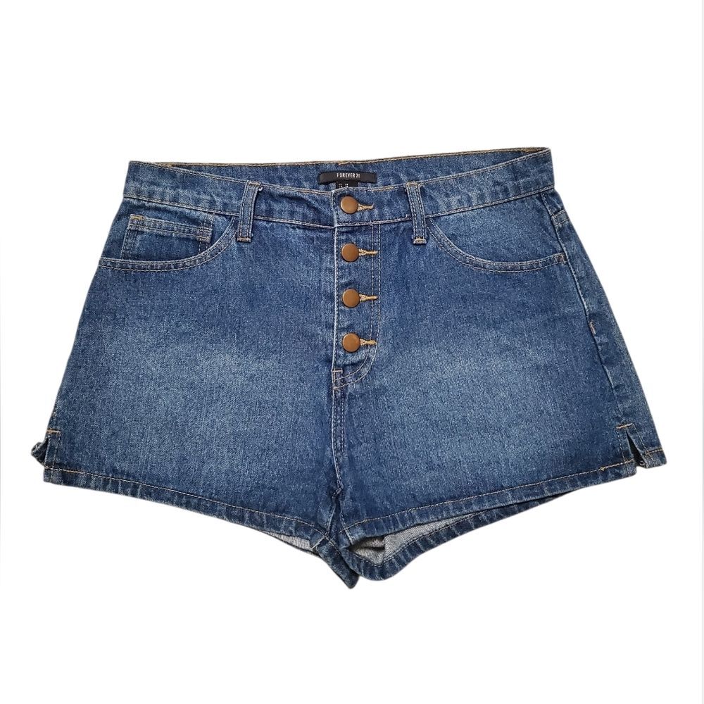 Forever 21 High-Waisted Denim Shorts